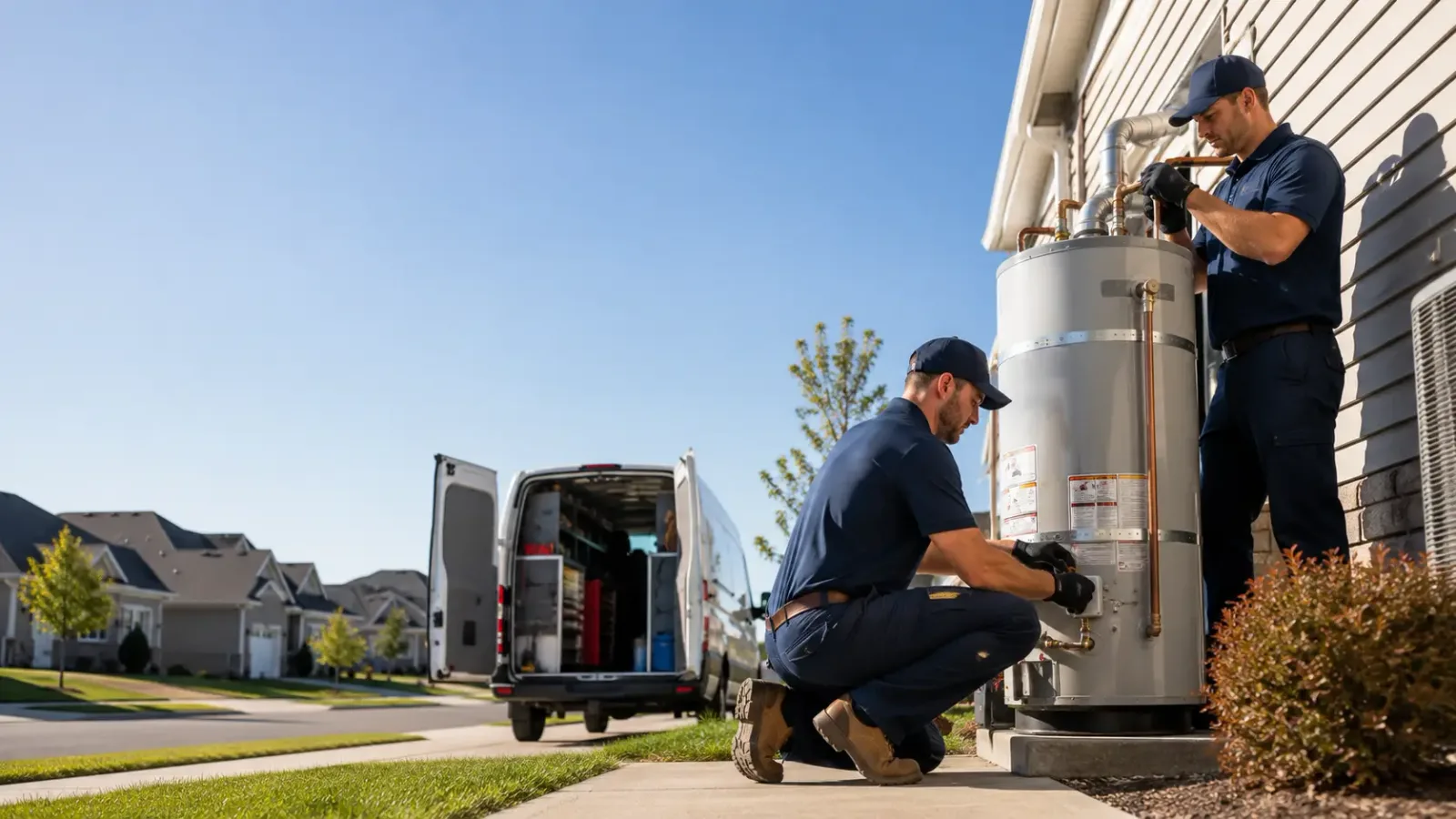 Water Heater Installation in Burlington, ND